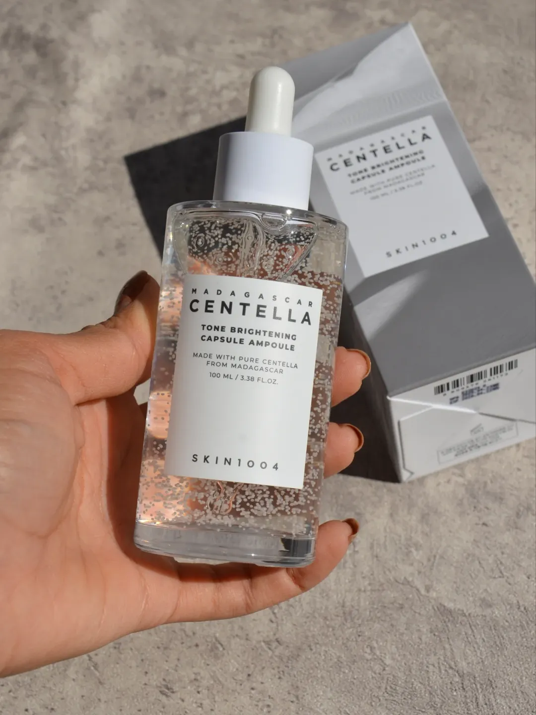 آمپول سنتلا ماداگاسکار مدل SKIN 1004 حجم ۱۰۰ میل